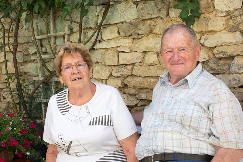 Bernard et Jacqueline Germain — fondateurs du domaine