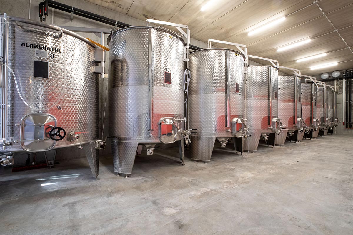Élevage des vins au Domaine Germain